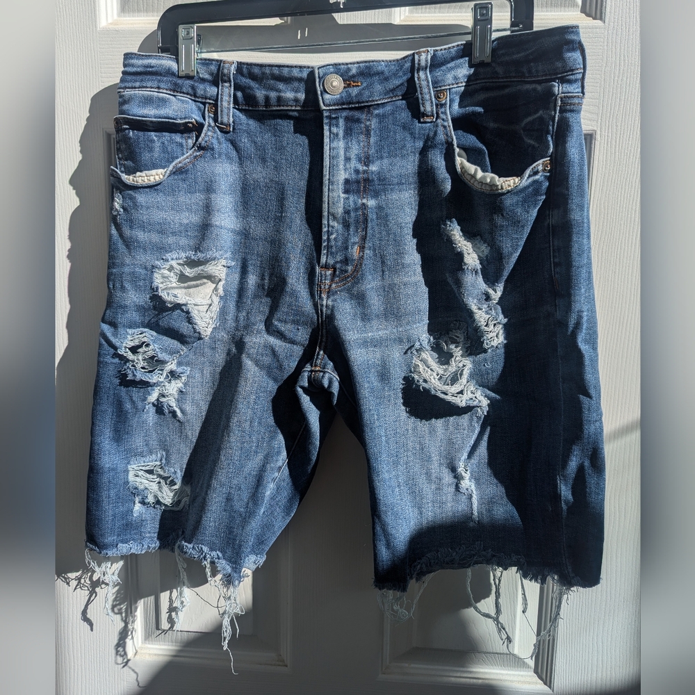 Mens American Eagle Denim Shorts 36